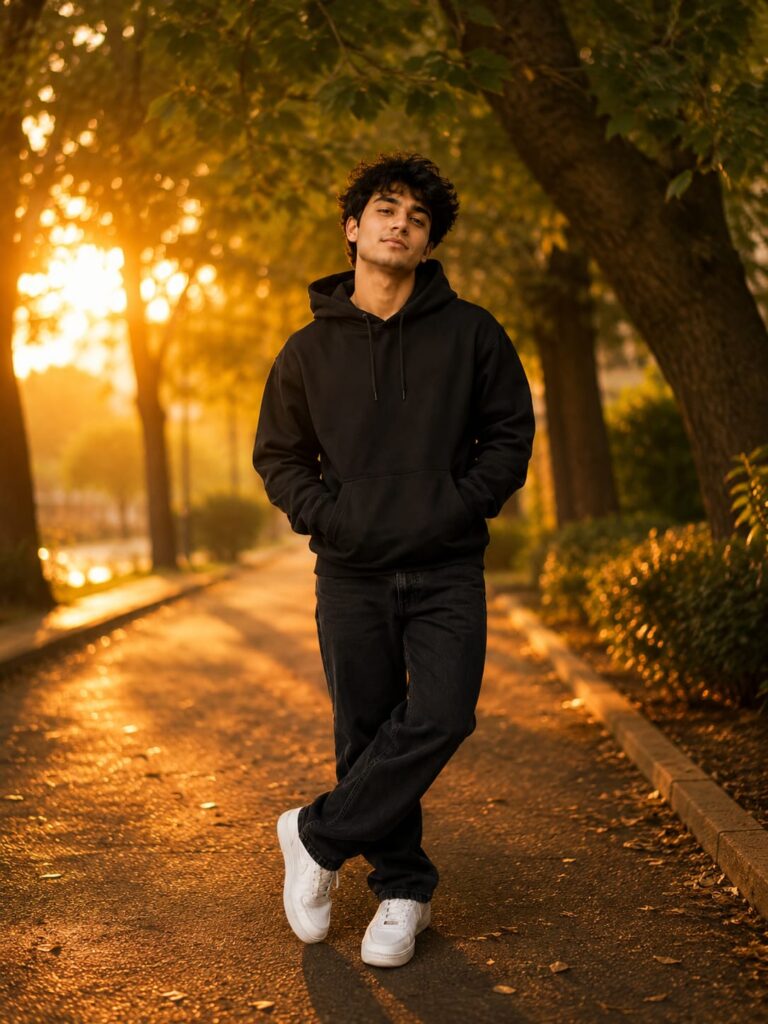Golden Hour Portrait AI Prompt | Cinematic Sunset Photography